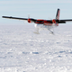 A Twin Otter aircraft making a landing in Antarctica in 2013—runways not needed. (image: Christopher Michel/Flickr)